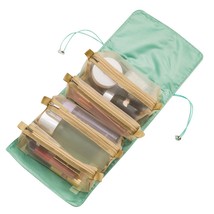 4 In1 Cosmetic Toiletry Bag Nylon  Detachable Makeup Storage Pouch Multifunction - £49.25 GBP