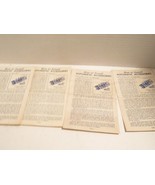 LIONEL POST-WAR TRAINS REMOTE TRACK  INSTRUCTION SHEETS- 3 PCS- FAIR - S... - $4.93 CAD