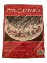 Needle Treasures Christmas Pageant Tree Skirt Cross Stitch Kit 08526-Com... - £148.85 GBP