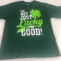 Im not lucky Im good St. Patrick&#39;s Day t-shirt Teen Youth Junior XXL 18 - $179.44 MXN