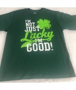 Im not lucky Im good St. Patrick&#39;s Day t-shirt Teen Youth Junior XXL 18 - $179.44 MXN