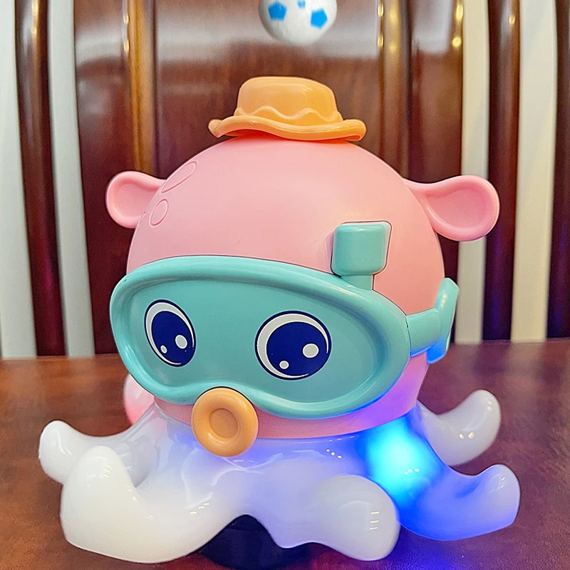 Infants Baby Toy Early Childhood Education Rotating Music Octopus Mobile - £22.10 GBP+