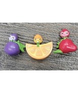 Strawberry Shortcake Friends Mini Lot Of 3 Berrykin Orange Blossom Plum - $39.55