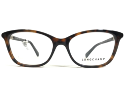 Longchamp Eyeglasses Frames LO2604 214 Black Tortoise Gold Cat Eye 53-16-140 - $49.49