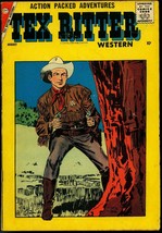 TEX RITTER WESTERN #42 1958 CHARLTON COMICS B-WESTERN VG - $31.53