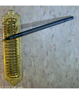 Vintage KIMHAR Fountain Pen Holder metal coil spring style - $177.71
