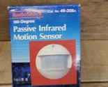 Radio Shack Passive Infrared Motion Sensor 49-208A - $19.75
