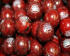 BLACK CHERRY 3 LBs DUBBLE BUBBLE 1&quot; GUMBALLS 24mm Candy Gum Balls FREE S... - £15.41 GBP