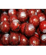 BLACK CHERRY 3 LBs DUBBLE BUBBLE 1&quot; GUMBALLS 24mm Candy Gum Balls FREE S... - £14.70 GBP