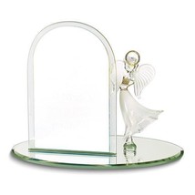 Glass Baron Serenity Prayer with Angel Glass Figurine - £20.75 GBP