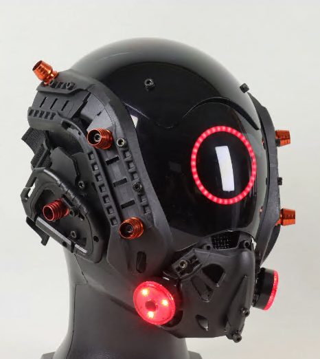 Primary image for Cyberpunk Apocalypse Glowing Mask, Star Wars Helmet, NightclubDJ Mask
