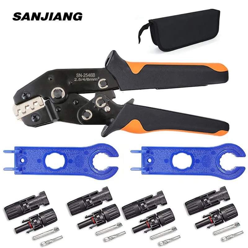 SN-2546B Solar PV Connector Crimping Tools for AWG14-10 (2.5/4/6mm²) Sol... - $29.16+