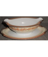 Noritake China HOLBEIN PATTERN Gravy Boat w/Attached Underplate MADE IN ... - £38.78 GBP