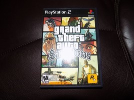 Grand Theft Auto: San Andreas &quot;M&quot; Version (Sony PlayStation 2, 2005) EUC - £18.94 GBP