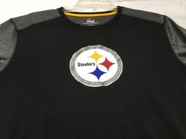 Majestic Cool Base Pittsburgh Steelers short sleeve shirt Medium NFL Football - £8.69 GBP