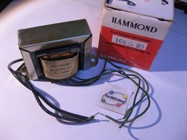 Hammond 166G20 Transformer Type-C 115V PRI 20V SEC C.T. 60 Hz 0.5A - NOS - $14.72