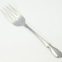 Oneidacraft Chateau Cold Meat Fork SATIN 8 1/2&quot; Stainless - £7.69 GBP