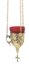 Traditional Handmade Brass Vigil Oil Candle - $32.48