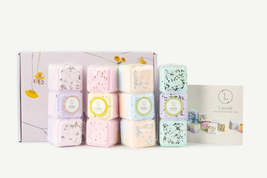 Shower Steamers, Set of 12 big fizzies, Cheer up Gift Set, Relaxing Gift Box - £42.55 GBP