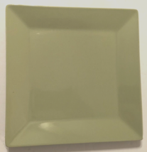 REAL SIMPLE Light Green Lime Square Commercial Grade Ceramic Dinner Plate 10.5&quot; - £10.63 GBP