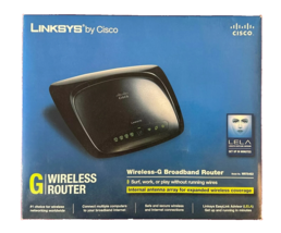 Linksys DIR-890L/R 54 Mbps 4-Port 10/100 Wireless G Router (WRT54G2) - £58.96 GBP