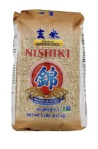 Nishiki Premium Brown Rice 5 Lb Bag (Pack Of 5) - £149.13 GBP
