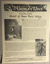 THE GRIDLEY WAVE #250 (2003) 2-page Edgar Rice Burroughs Tarzan fanzine - $14.84