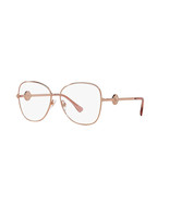 Versace VE1289 1412 Eyeglasses Rose Gold Frame Demo Lens 55mm - $526.04 CAD