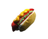Pet Hot Dog Costume Weiner Bun Mustard Relish  24 Inches Long - $87.99