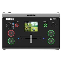 Mini Video Mixer Switcher With 4 X Hdmi Inputs 2K Input/Output Real Time... - $368.99