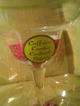 Minx Collectors Margarita Glass 12 Oz Pink Leopard Caffeine Cardio Cocktails - £17.55 GBP