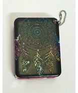 POCKET SIZE COMPACT RETRACTABLE SYNC/CHARGE CABLE NEON DREAMCATCHER MICR... - £6.65 GBP