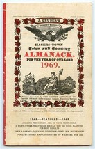 J Gruber&#39;s Hagers-Town Town and Country Almanack 1969  - $7.92