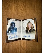 2024 LEAF HISTORY BOOK KATE BECKINSALE UMA THURMAN DUAL AUTO AUTOGRAPH #... - $494.99