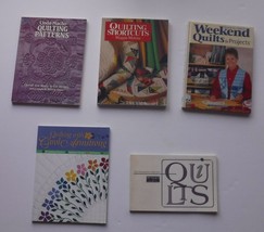 Quilting Book lot of 5 Quilting Patterns  Weekend Quilts &amp; Projects + 3 more - £18.34 GBP