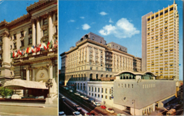 Vtg Postcard Fairmont Hotel and Tower atop Nob Hill, San Francisco - £4.58 GBP