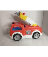 Fisher Price Little People Lift n Lower Fire Truck Lights And Sounds - $9.49