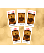 5Pack Large Print Surrender Novena to the Will of God Trifold Holy Card - $329.27 MXN