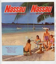 Nassau and the Bahama Islands Brochures 1950&#39;s Map Ships - £15.00 GBP