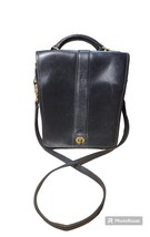 Mitchell Luxury Leather Purse Bag  Cross Body Black Made In USA . - £58.14 GBP