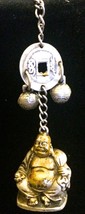 Vintage Chinese Buddha Pendant/Decorative Hanging, Nickel Silver (7026) - £15.29 GBP