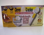 Clever Egg Cracker, Clever Scrambler Combo Pack, As Seen On TV, New In t... - $6.79