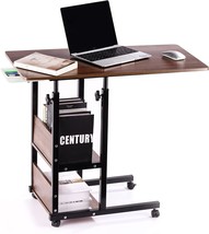 Urban Deco Home Office Desk With Drawer Standing Desk Adjustable, Retro Brown - £69.59 GBP