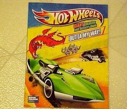 Mattel Hot Wheels Coloring Activity Book Out My Way New Never Used Art P... - £4.42 GBP