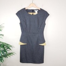 NWT Esley | Houndstooth Sheath Dress with Peplum Detail, size womens small - £18.95 GBP
