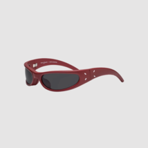 Gentle Monster x Maison Margiela MM203 Leather Red Gray (MM203-LR1) - $9,517.86 MXN