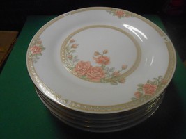 Beautiful Crown Ming &quot;Christina&quot; China- Set Of 8 Dinner Plates - £51.78 GBP