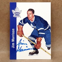 1994 Parkhurst #115 Jim Morrison SIGNED Autograph Toronto Maple Leaf Card - £6.33 GBP