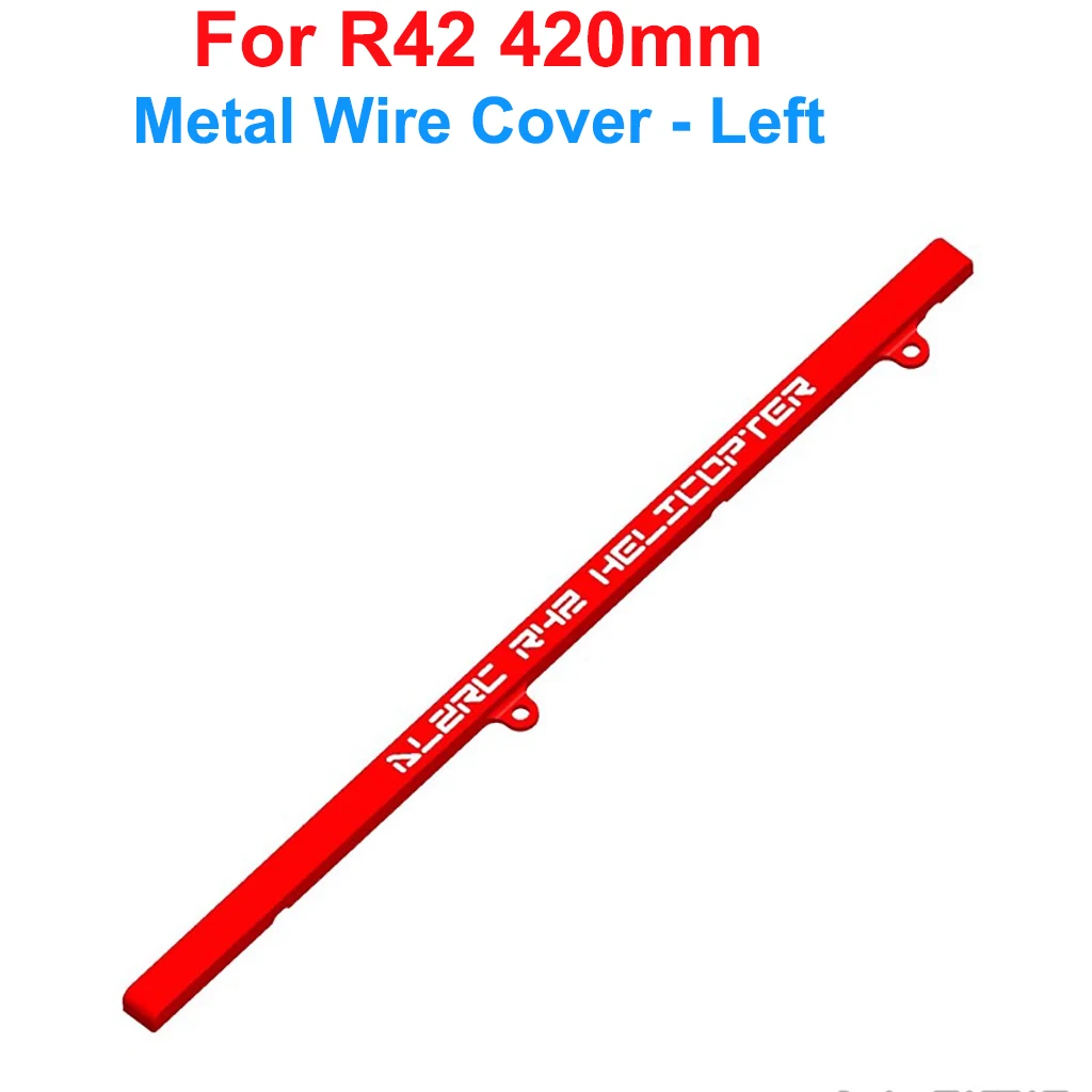 [Left Wire Cover] ALZRC DIY R42 FBL KIT RC Helicopter Replacement Parts R42 Fibe - $389.06 MXN