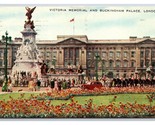 Victoria Memorial Monument London England DB Postcard U24 - £5.48 GBP